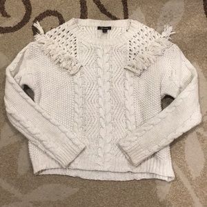Ella Moss knit beige sweater